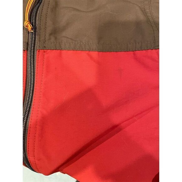 LL Bean Men's Windbreaker Jacket L Multicolor Color Block Hooded Zip - Picture 9 of 10